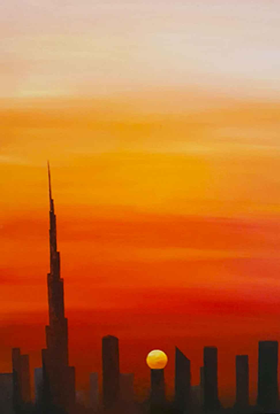 GOLDEN SUNSET (SOLD)